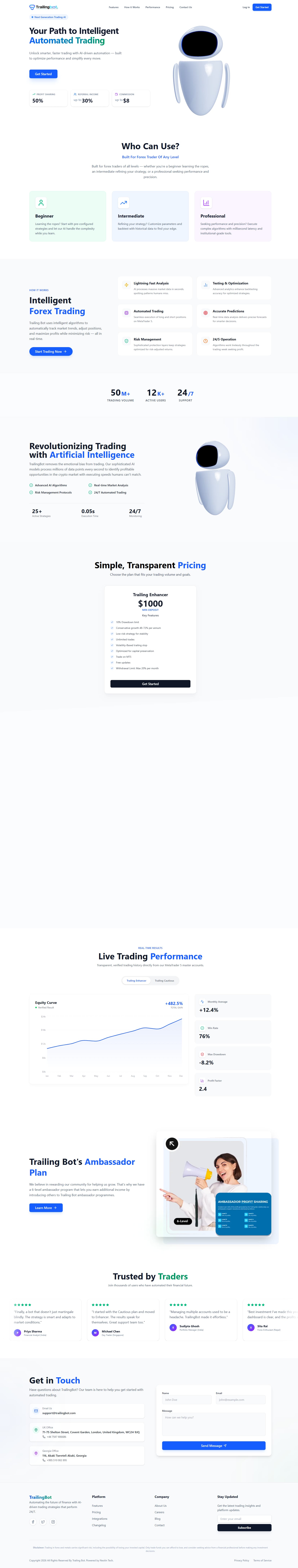 Trailing Bot screenshot